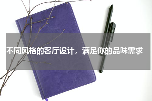  不同风格的客厅设计，满足你的品味需求