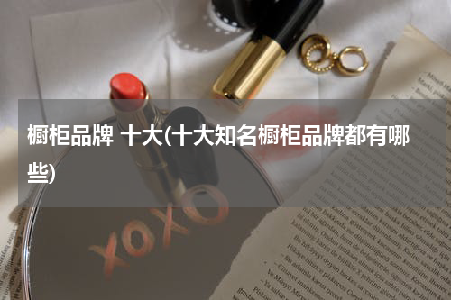 橱柜品牌 十大(十大知名橱柜品牌都有哪些)