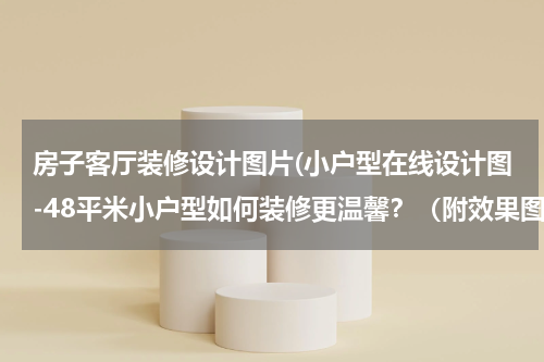 房子客厅装修设计图片(小户型在线设计图-48平米小户型如何装修更温馨？（附效果图）)