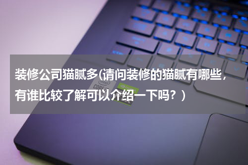 装修公司猫腻多(请问装修的猫腻有哪些，有谁比较了解可以介绍一下吗？)